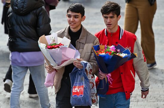 Празднование Международного женского дня в странах СНГ