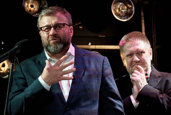 Вручение премии "Фигаро" имени А. Миронова в Санкт-Петербурге