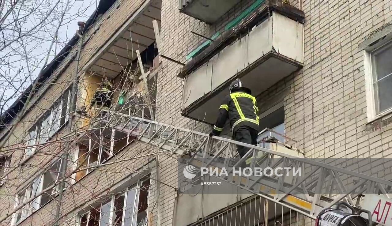 Взрыв газа в жилом доме в Чите