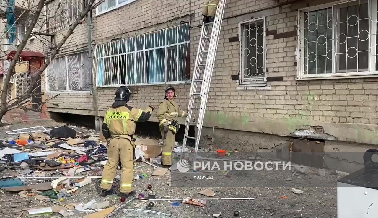 Взрыв газа в жилом доме в Чите