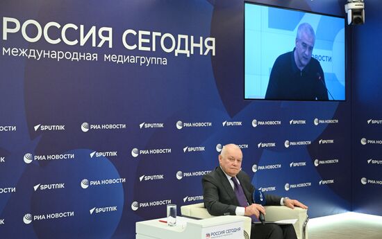 Интервью главы Крыма Сергея Аксенова агентству РИА Новости 