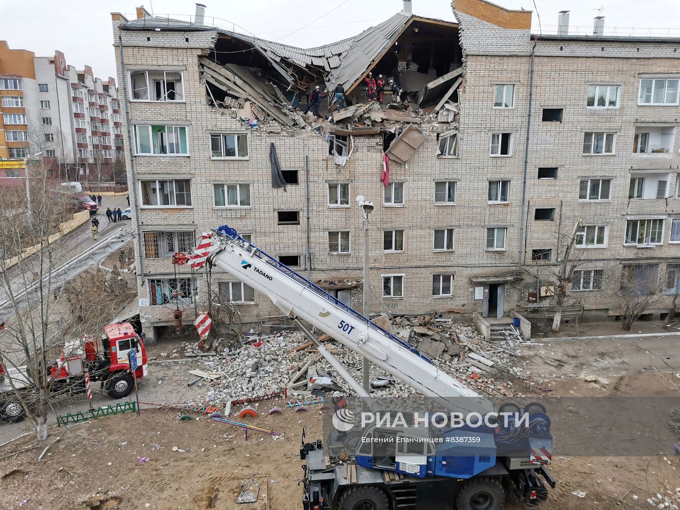 Взрыв газа в жилом доме в Чите