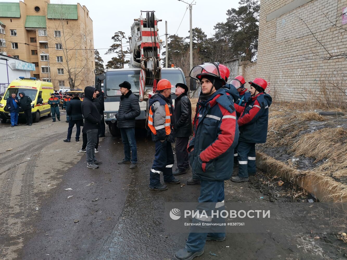 Взрыв газа в жилом доме в Чите