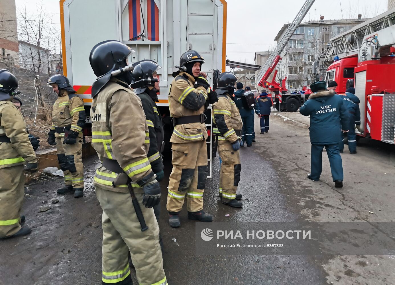 Взрыв газа в жилом доме в Чите