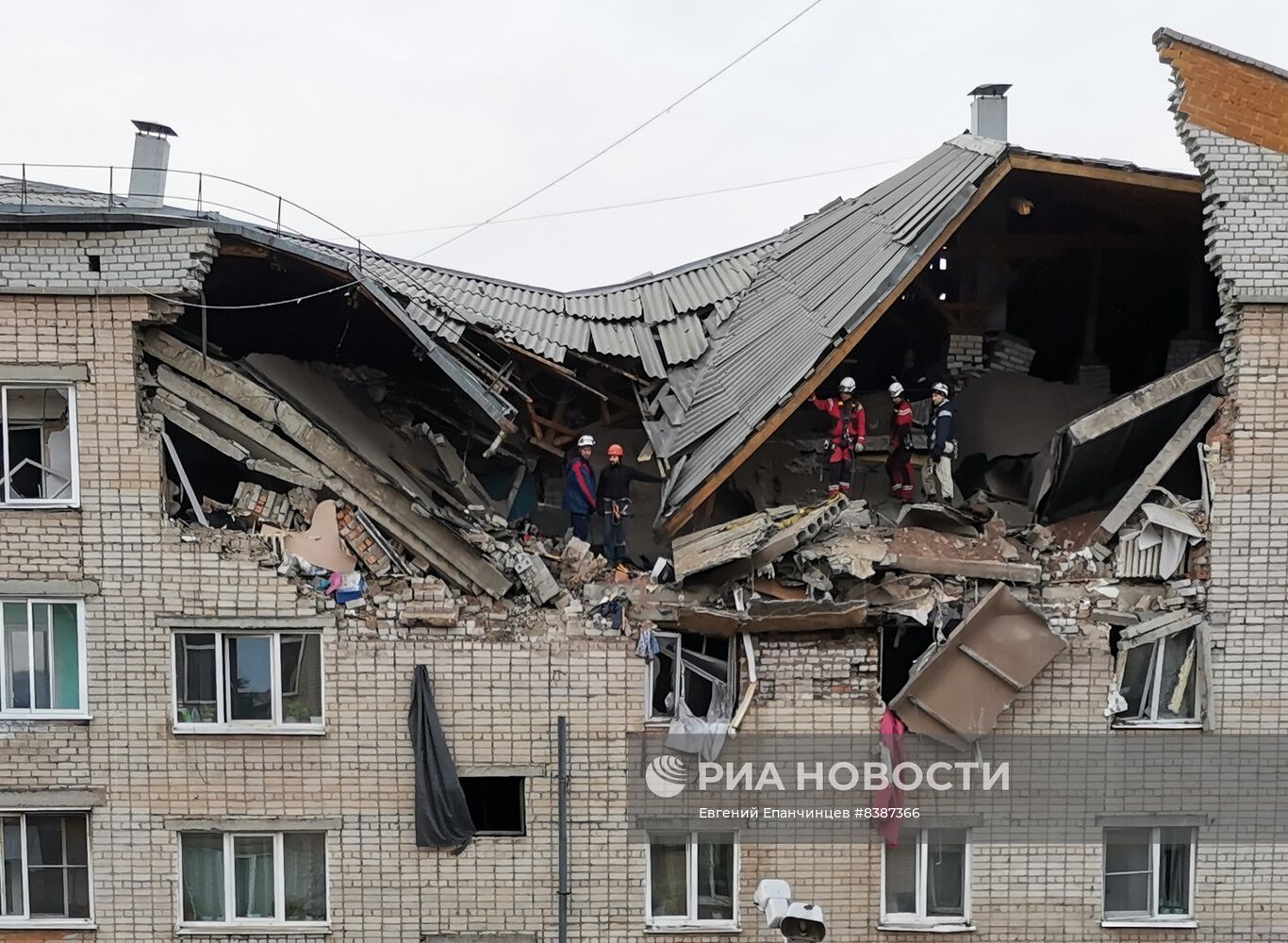 Взрыв газа в жилом доме в Чите