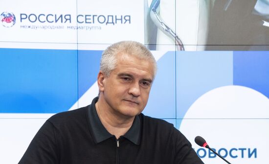 Интервью главы Крыма Сергея Аксенова агентству РИА Новости 