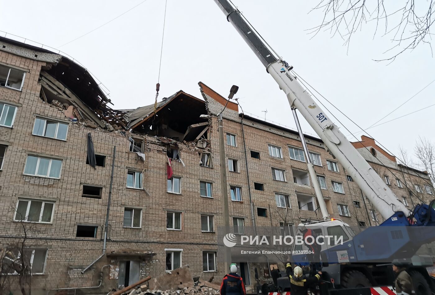 Взрыв газа в жилом доме в Чите