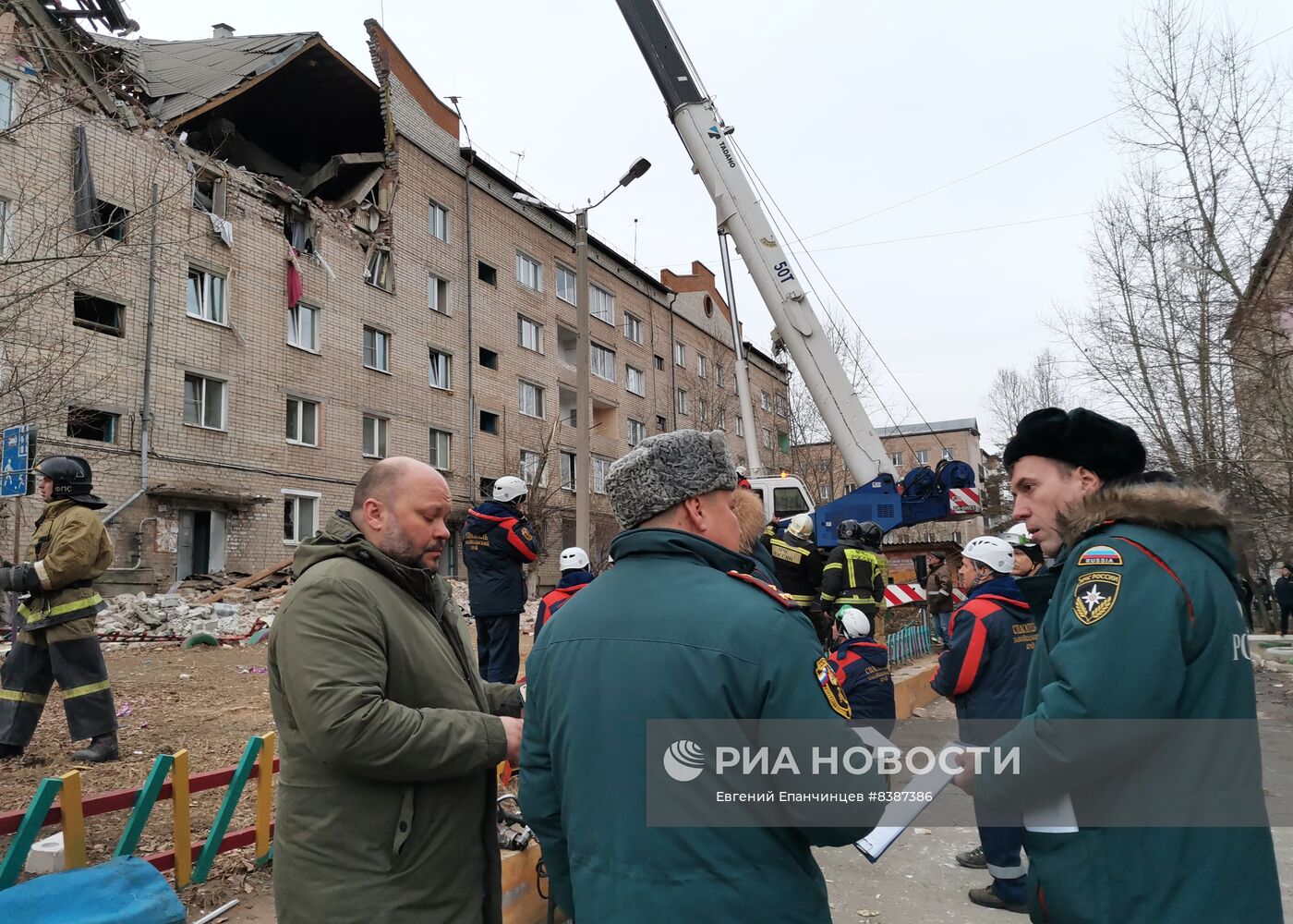 Взрыв газа в жилом доме в Чите