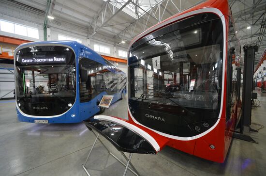 Открытие завода по производству троллейбусов в Челябинске