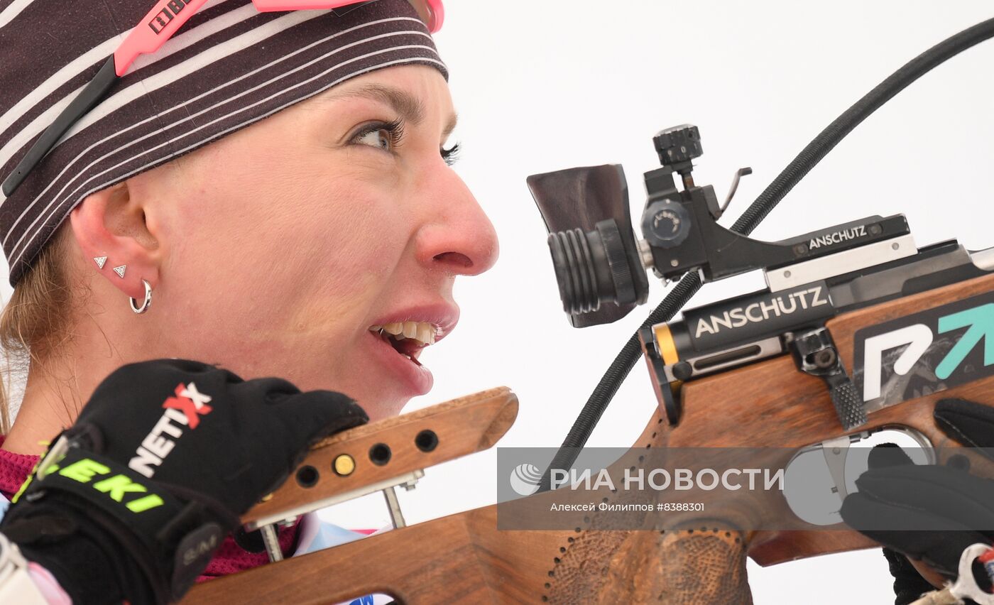 Биатлон. Кубок Содружества. Женщины. Гонка преследования