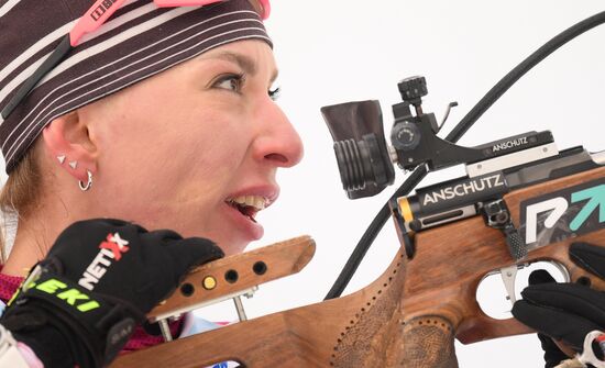 Биатлон. Кубок Содружества. Женщины. Гонка преследования