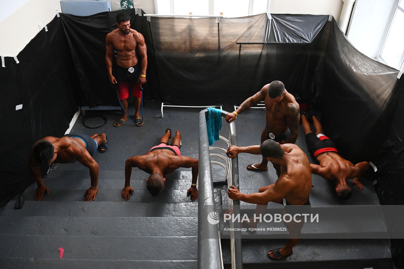 Кубок по бодибилдингу в Новосибирске