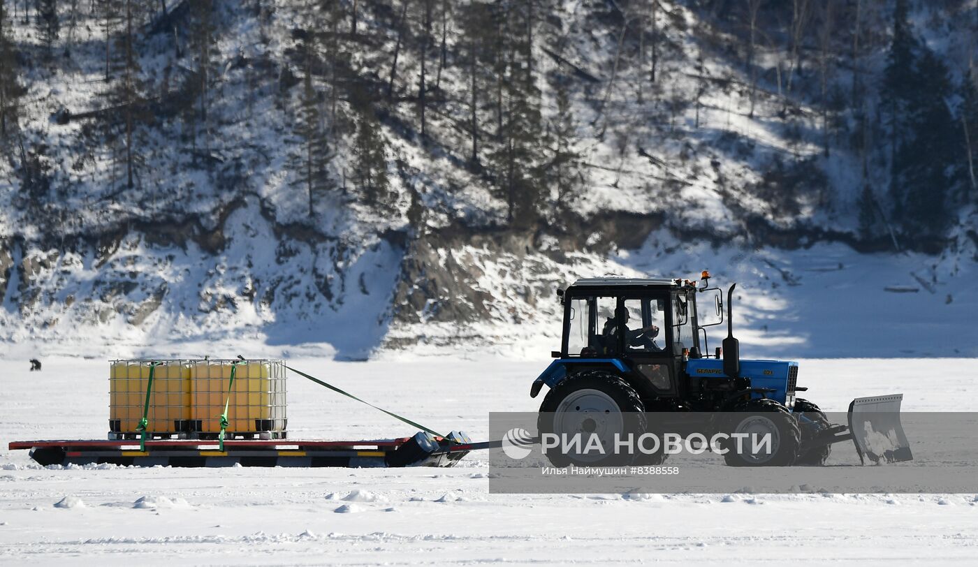 Рейд по соблюдению безопасности на Красноярском водохранилище