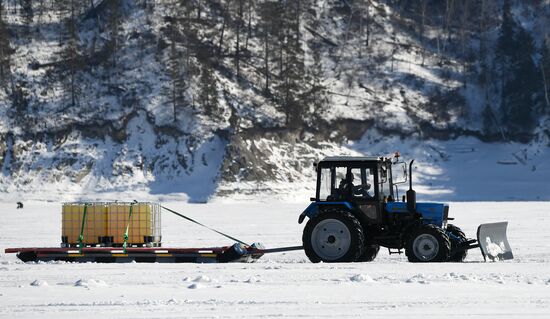 Рейд по соблюдению безопасности на Красноярском водохранилище