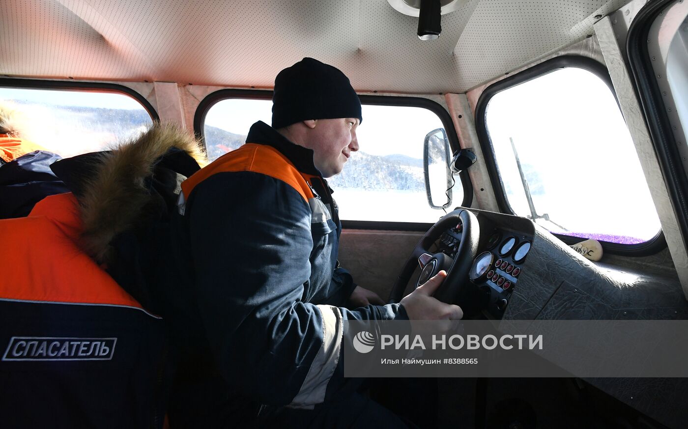 Рейд по соблюдению безопасности на Красноярском водохранилище