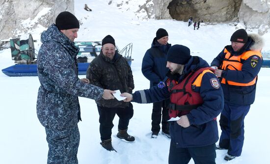 Рейд по соблюдению безопасности на Красноярском водохранилище