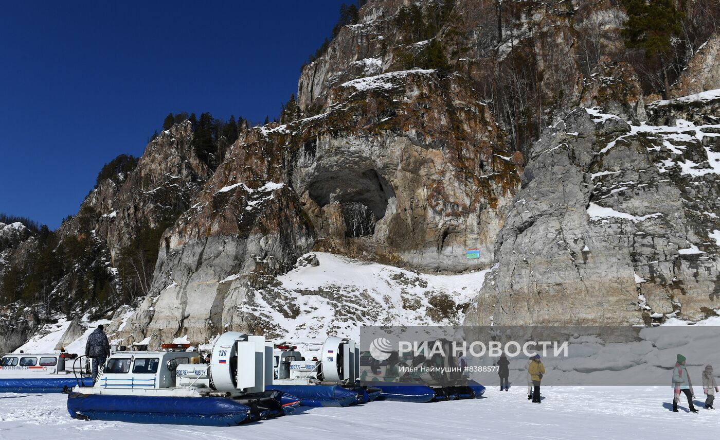 Рейд по соблюдению безопасности на Красноярском водохранилище