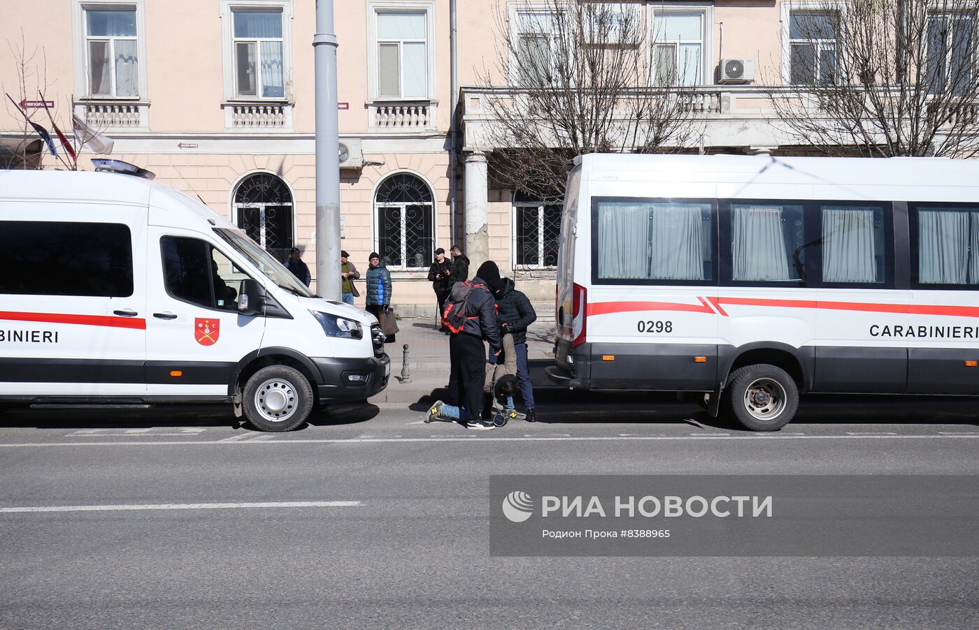 Акция протеста оппозиции в Кишиневе