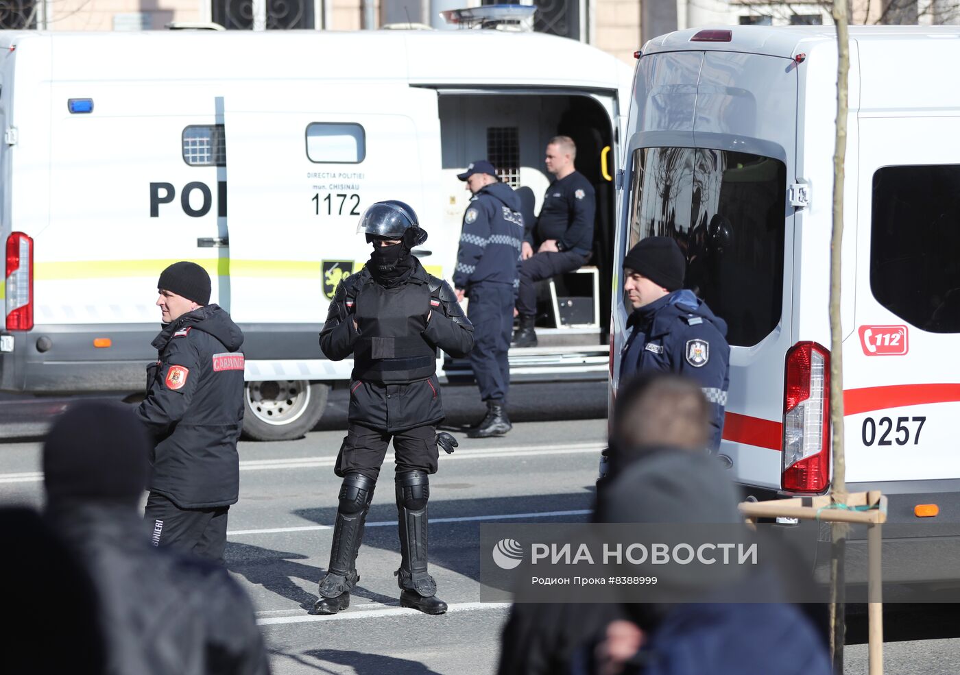 Акция протеста оппозиции в Кишиневе