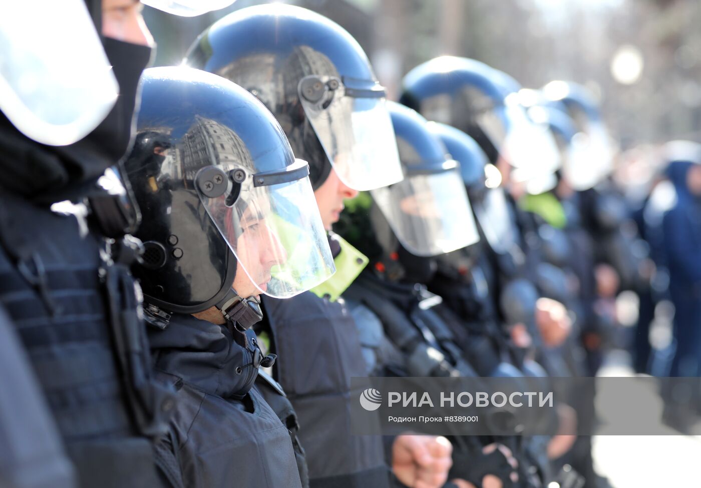 Акция протеста оппозиции в Кишиневе