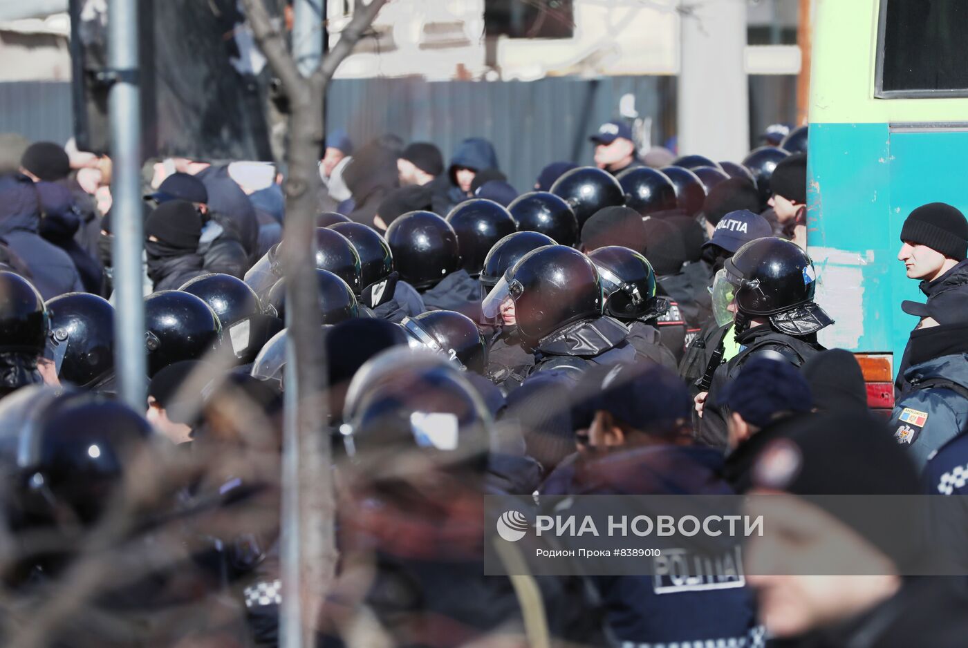 Акция протеста оппозиции в Кишиневе
