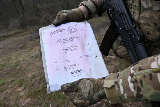 Бойцы группы "Вагнер" в окрестностях Артемовска