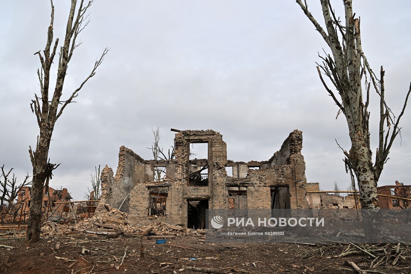 Бойцы группы "Вагнер" в окрестностях Артемовска