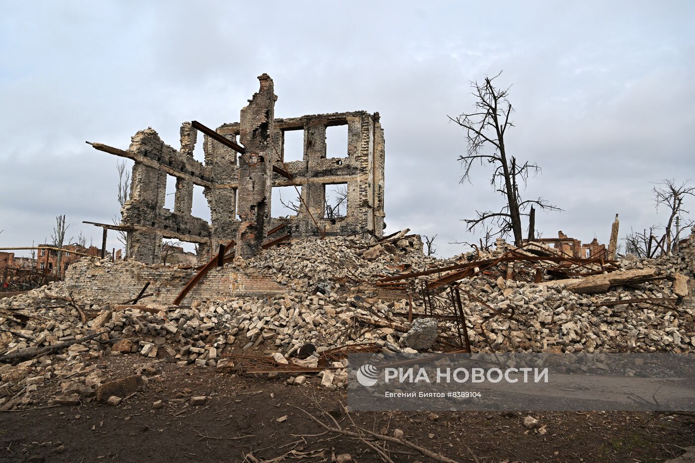 Бойцы группы "Вагнер" в окрестностях Артемовска