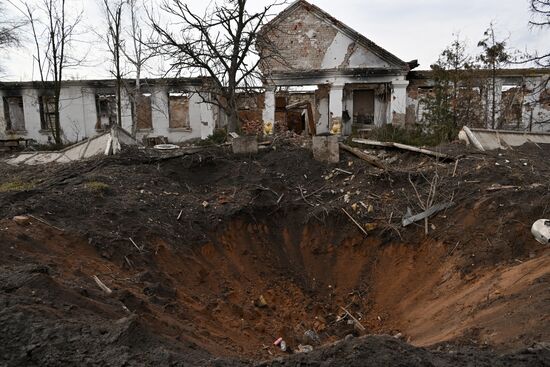 Бойцы группы "Вагнер" в окрестностях Артемовска