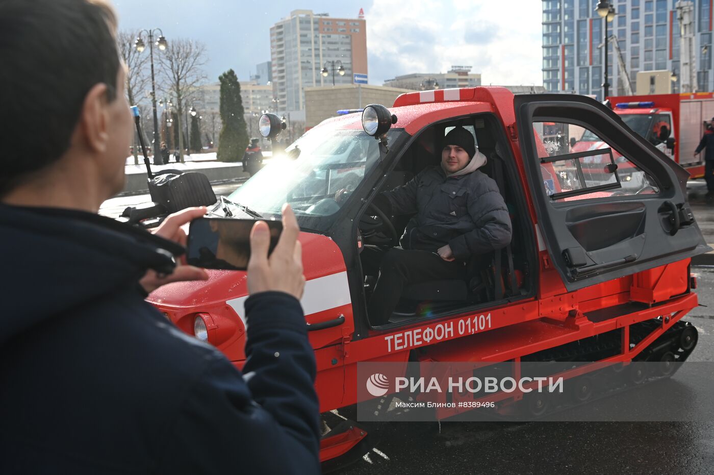 Выставка спецтехники в рамках Недели городского хозяйства