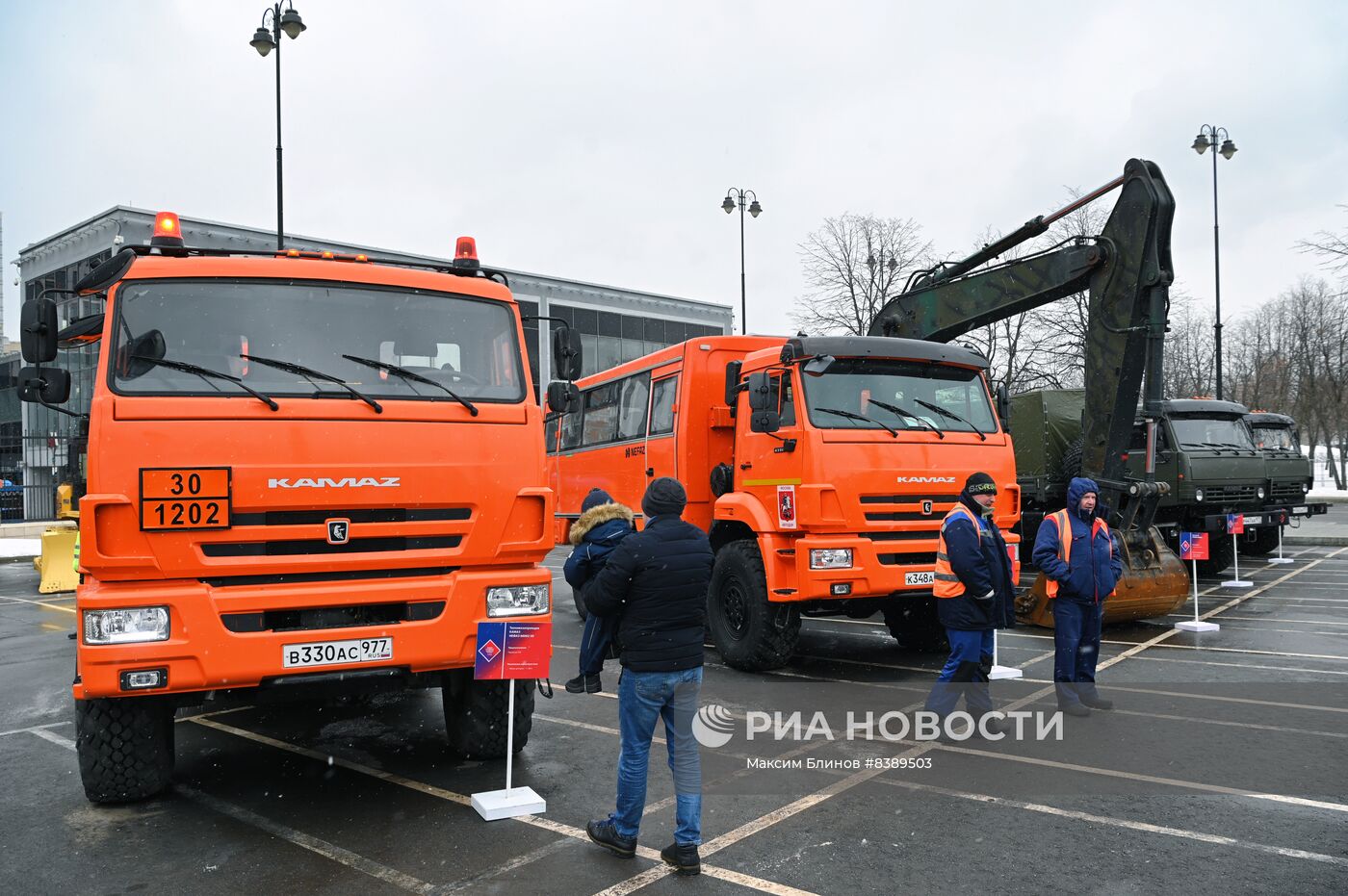 Выставка спецтехники в рамках Недели городского хозяйства