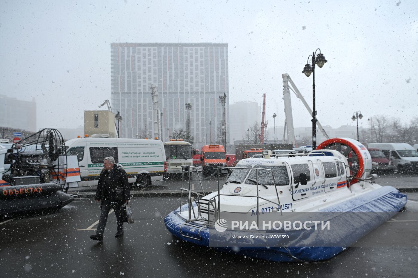 Выставка спецтехники в рамках Недели городского хозяйства