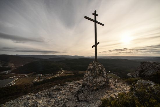 Пещерный монастырь Челтер-Мармара в Крыму