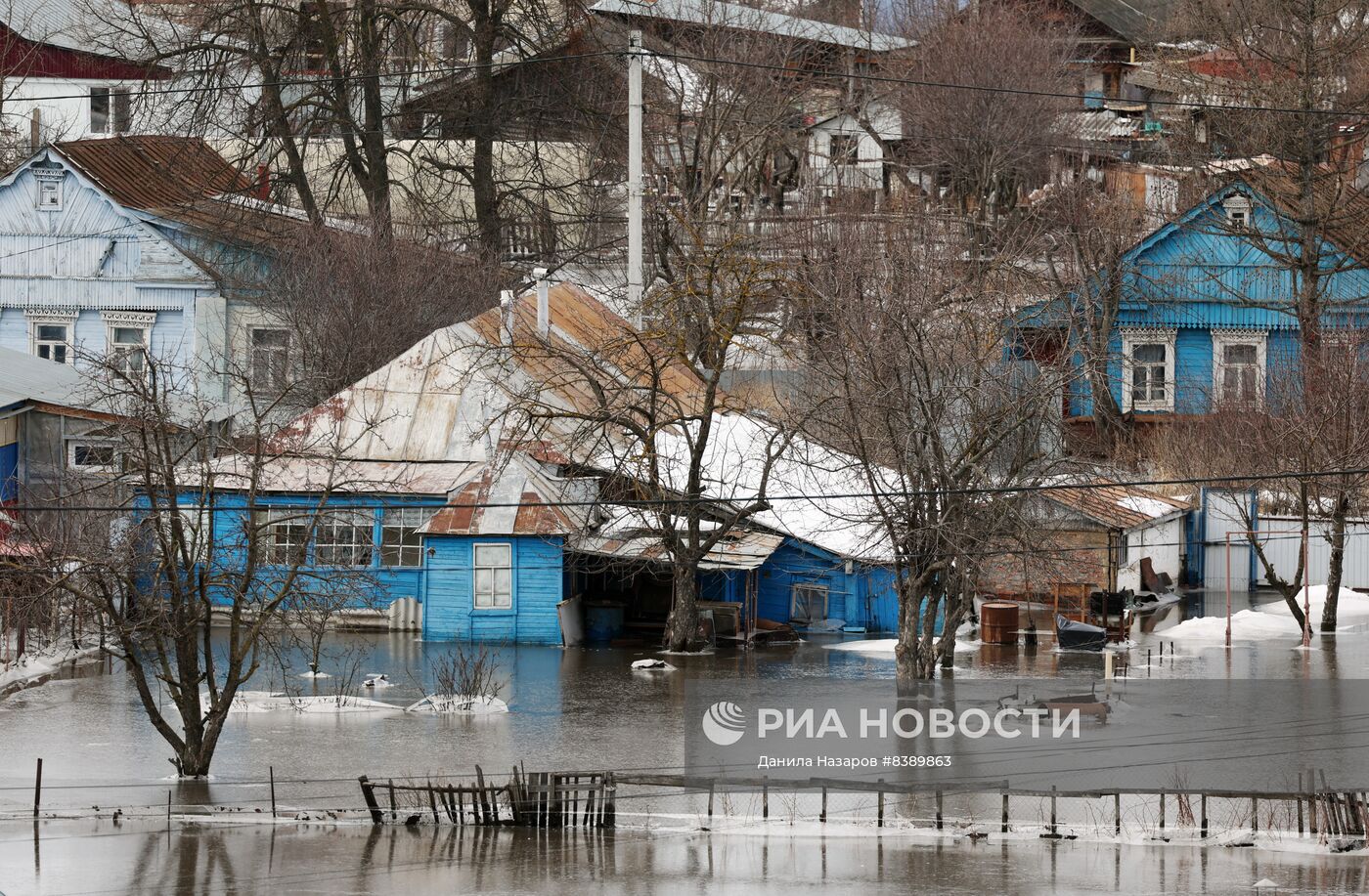 Паводок в регионах России