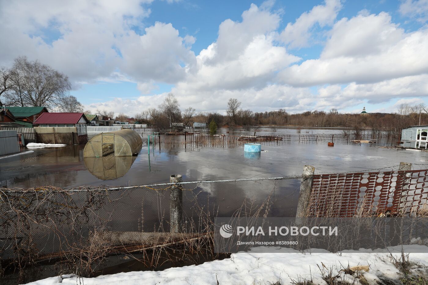 Паводок в регионах России