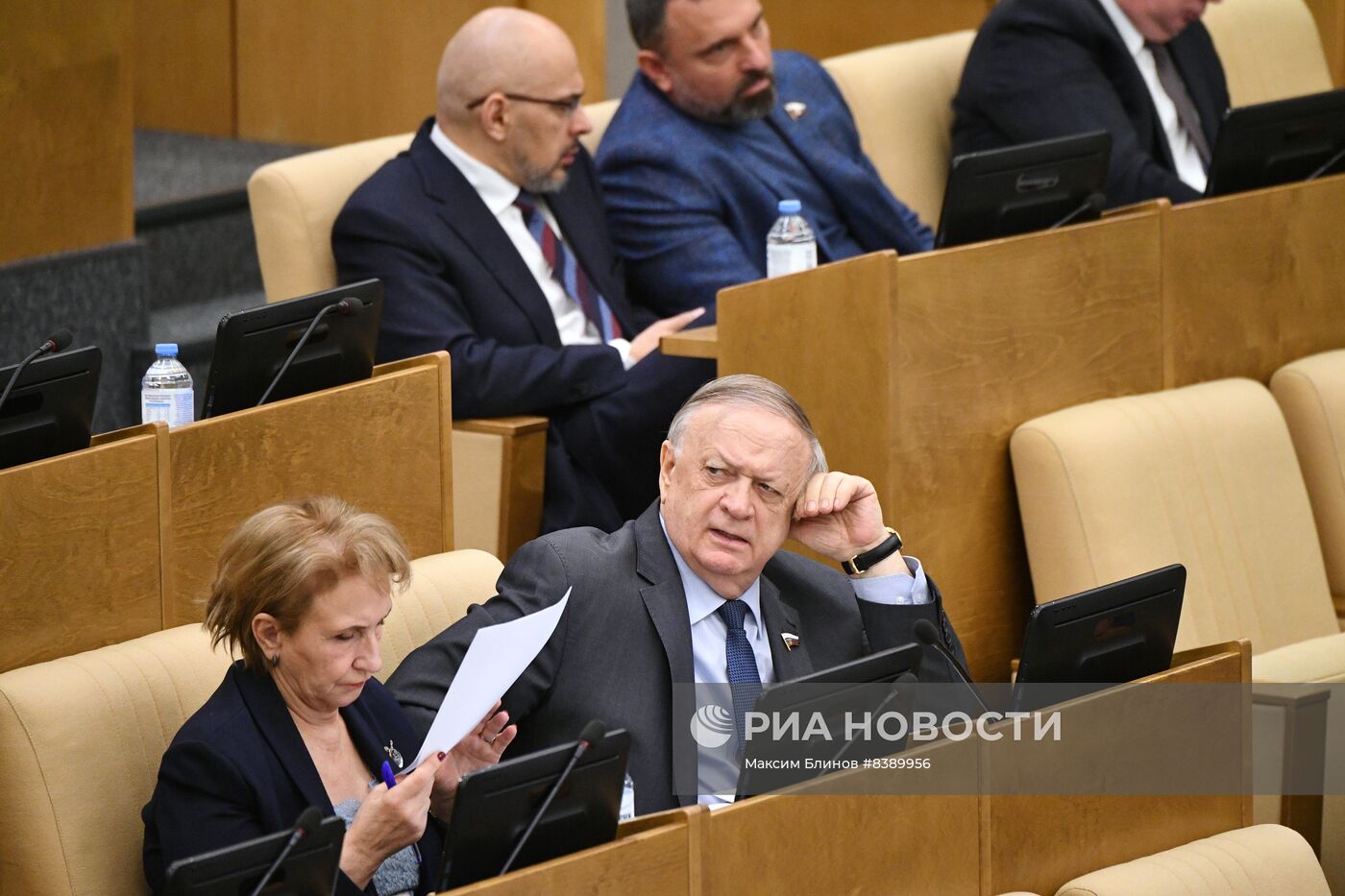 Пленарное заседание Госдумы РФ