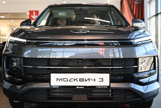 Старт продаж автомобилей "Москвич" у всех официальных дилеров