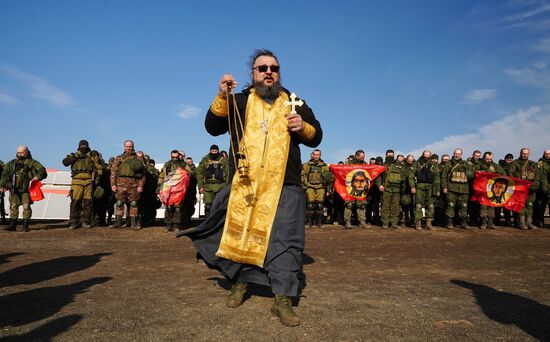 Богослужение в зоне СВО