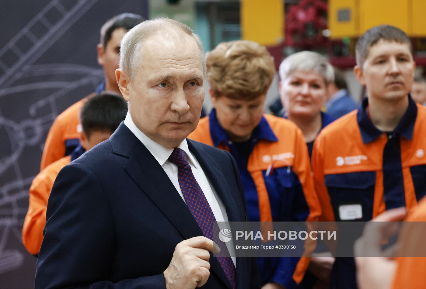 Рабочая поездка президента В. Путина в Бурятию