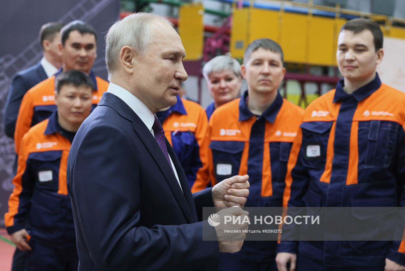 Рабочая поездка президента В. Путина в Бурятию