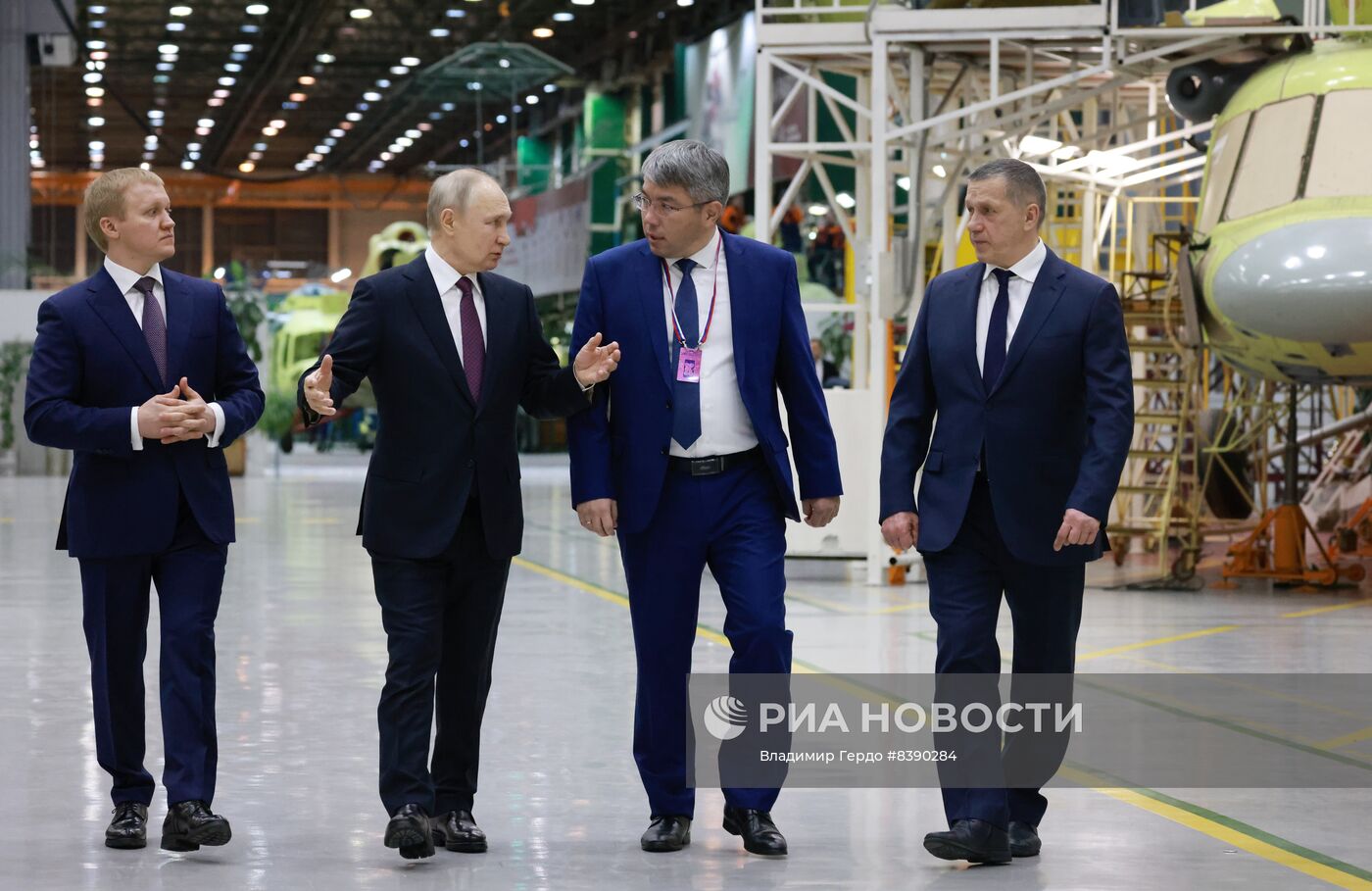 Рабочая поездка президента В. Путина в Бурятию