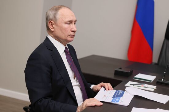 Рабочая поездка президента В. Путина в Бурятию