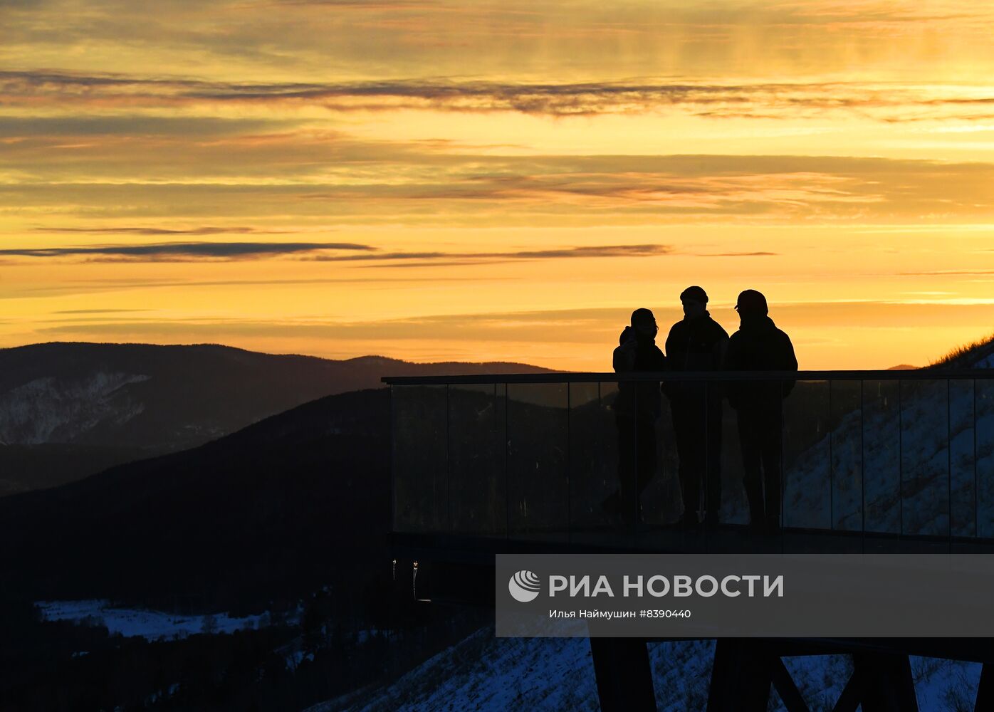 Смотровая площадка на Николаевской сопке в Красноярске 