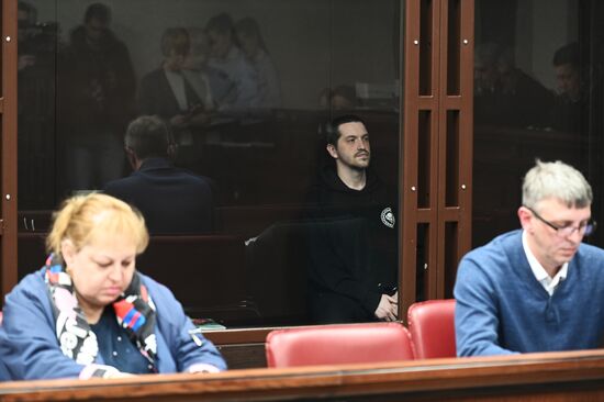 Заседание суда по делу П. Запорожца, обвиняемого в планировании теракта в Херсоне