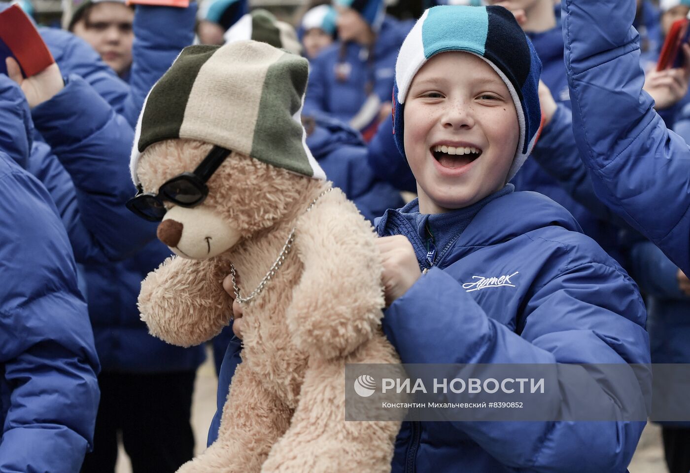 Празднование девятой годовщины воссоединения Крыма с Россией в МДЦ "Артек"