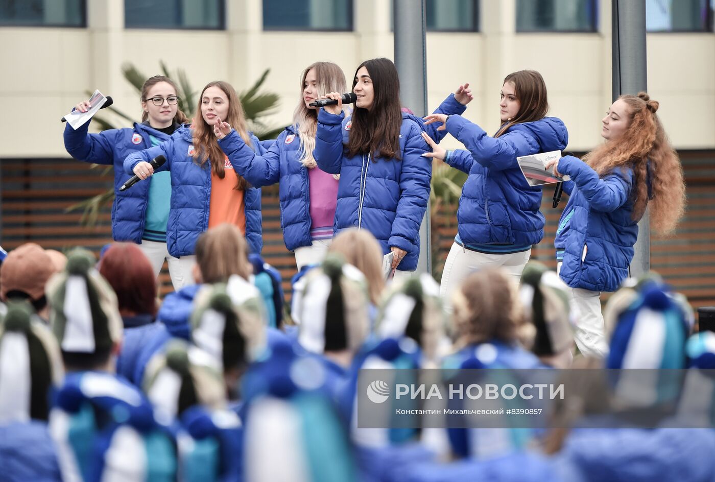 Празднование девятой годовщины воссоединения Крыма с Россией в МДЦ "Артек"