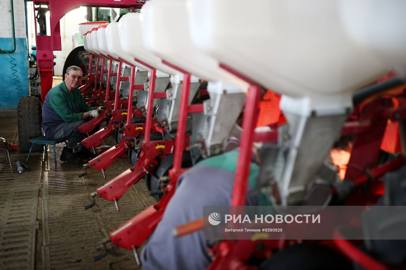 Подготовка к посевной в Краснодарском крае