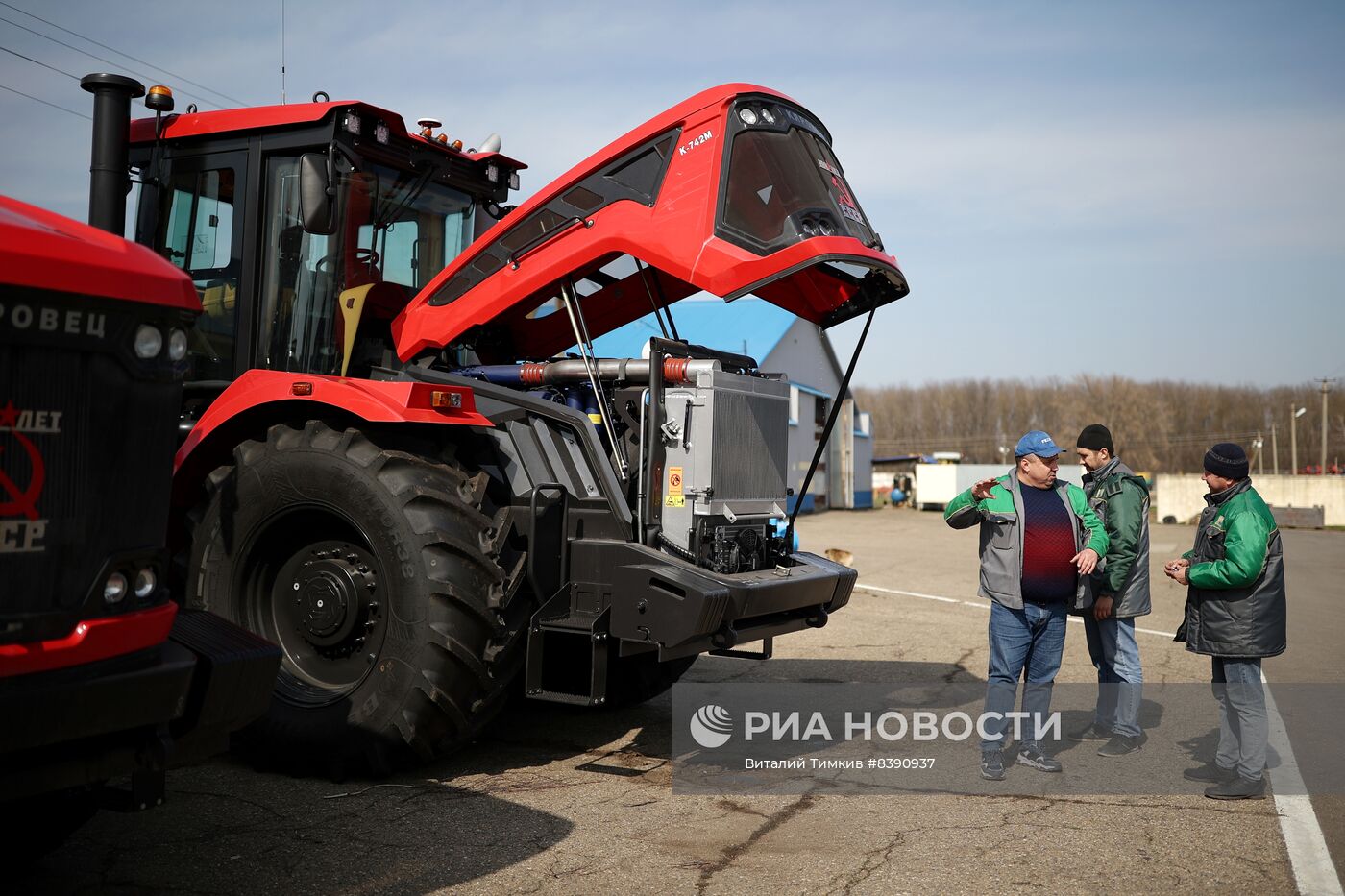 Подготовка к посевной в Краснодарском крае