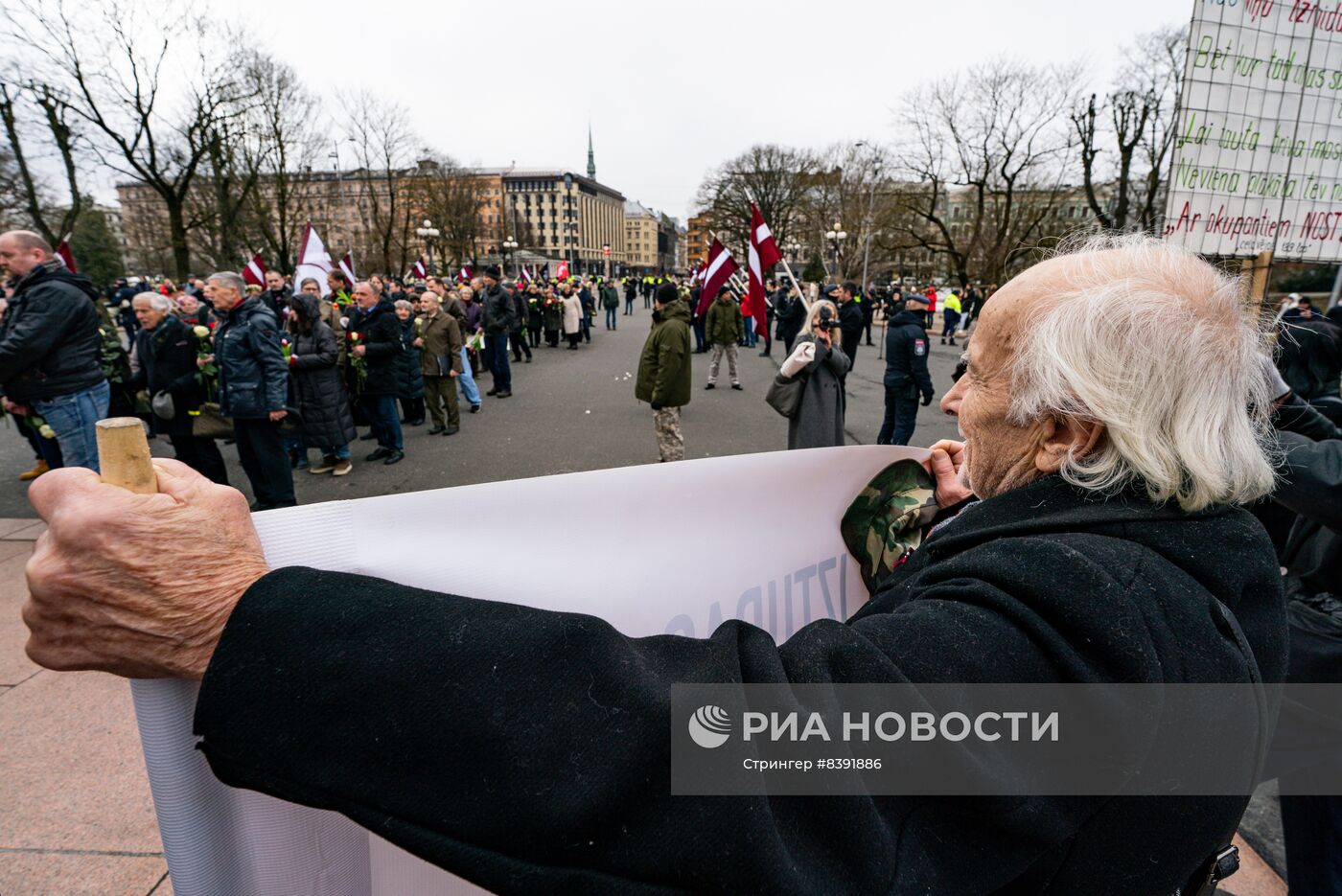 В Риге прошло шествие памяти легионеров СС