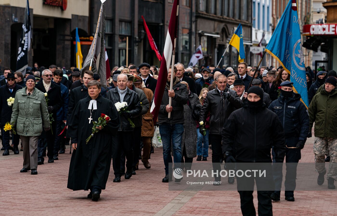 В Риге прошло шествие памяти легионеров СС